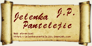 Jelenka Pantelejić vizit kartica